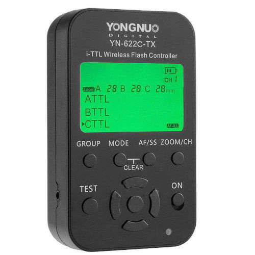 YONGNUO YN-622C-TX Flash Controller + YN-622C (1pc) Trigger Set for Canon