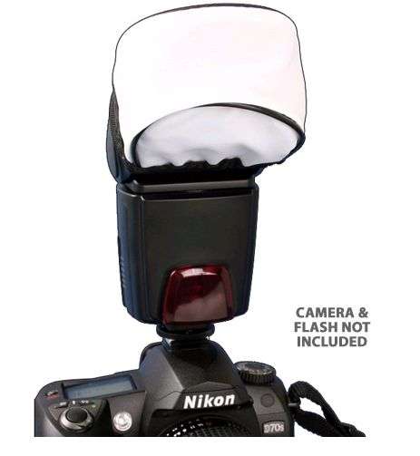 Universal SOFT Flash Bounce Diffuser for shoe mount  Flashes