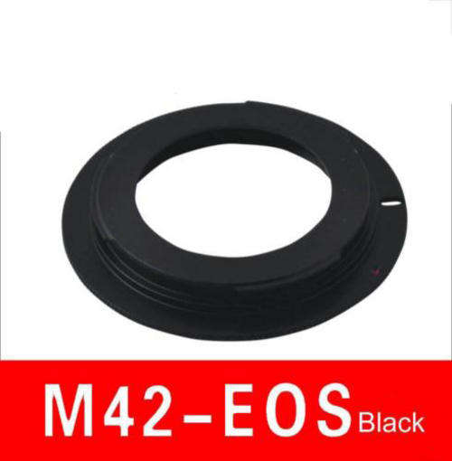 M42 screw mount Lens to Canon EOS mount adapter ring