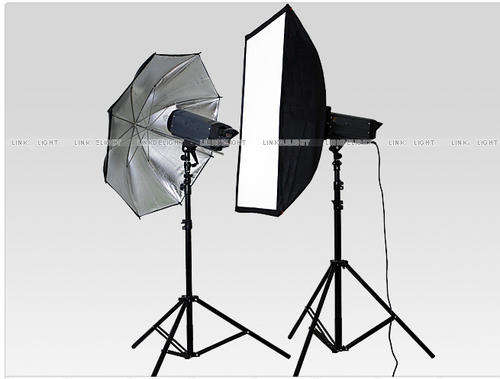 1400w JINBEI  EC series   600w + Two 400w Studio Strobe Flash Light Kit