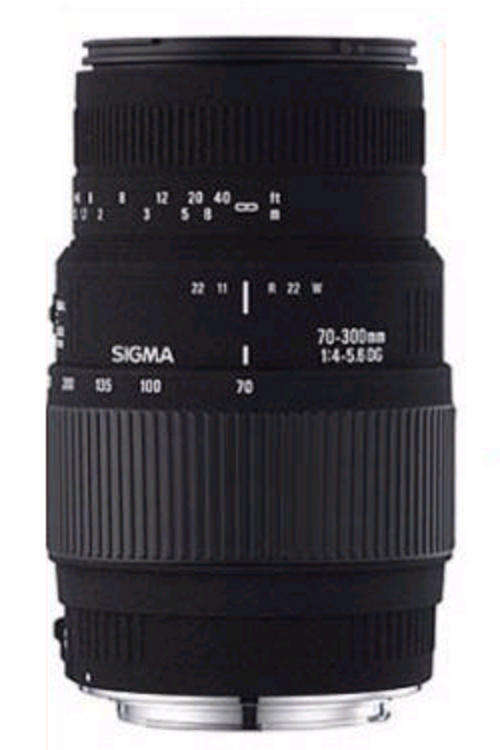 NEW! SIGMA 70-300mm DG Lens for Canon Nikon.  FREE Shipping!!!