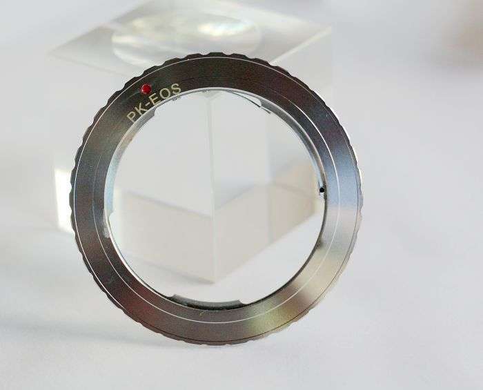 Pentax PK Lens to Canon EOS EF Mount Adapter