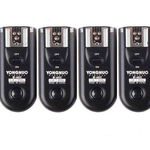 2 Sets RF-603 N3 Radio Flash Trigger for nikon D90 D5000 D3100 D7000. Free shipping to SA.