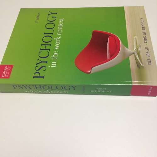 Psychology in the Work Context, 5th Edition, Bergh Geldenhuys