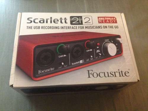 Focusrite Scarlett 2i2 USB Recording Interface