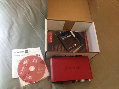 Focusrite Scarlett 2i2 USB Recording Interface