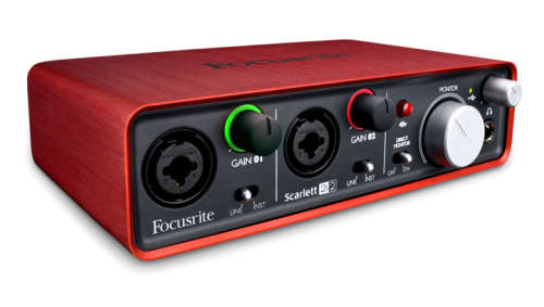 Focusrite Scarlett 2i2 USB Recording Interface