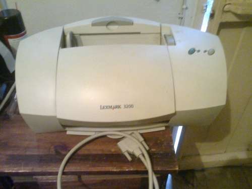Lexmark 3200 printer with new cartridges