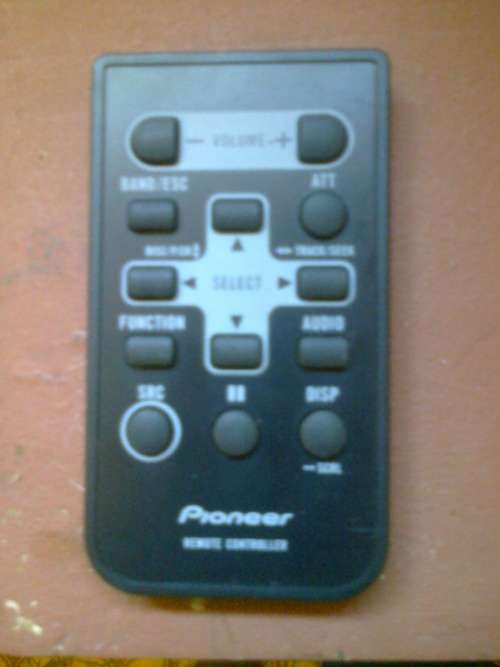 Pioneer Car radio/CD player with accessories