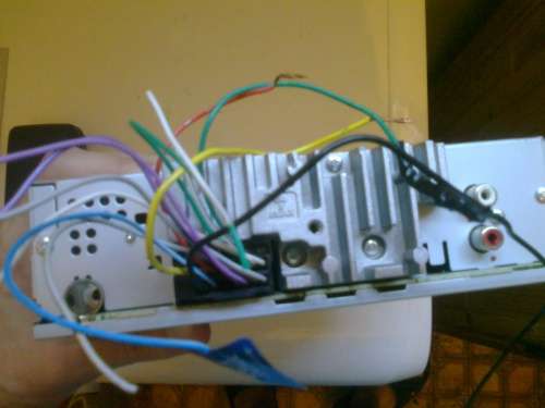 Pioneer Car radio/CD player with accessories