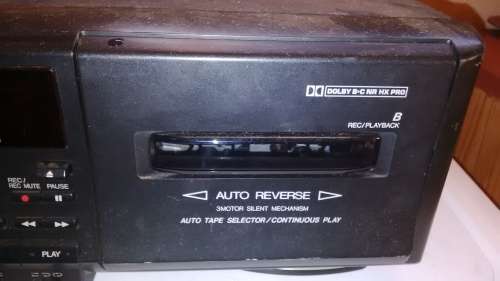 JVC double cassette tape deck