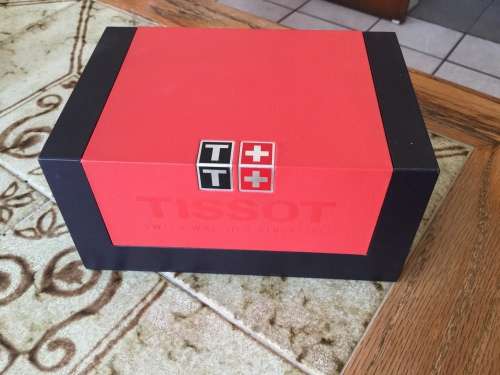 Tissot watch with box and accessories