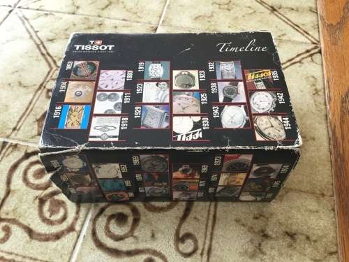 Tissot watch with box and accessories