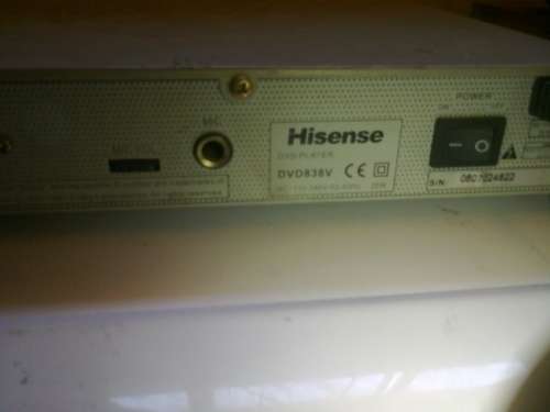 Hisense DVD player
