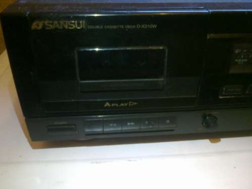 Sansui double tape deck