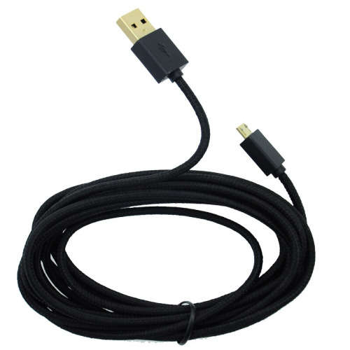 Xbox One X Controller with Sparkfox - braided charging cable