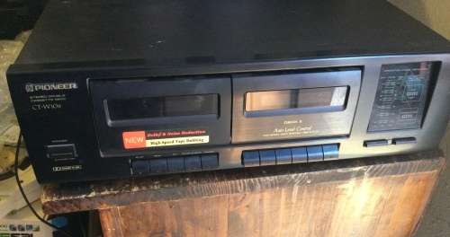 Pioneer double cassette tape deck