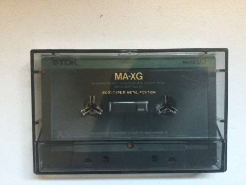 TDK MA-XG 90 metal position cassette tape