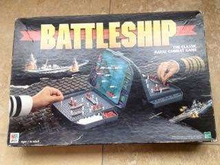 Battleship , the classic naval game , milton bradley 1998