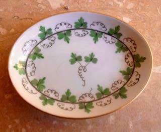 herend hungary persil pattern miniature tray
