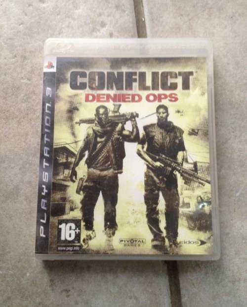 Denied ops , conflict , ps3 game
