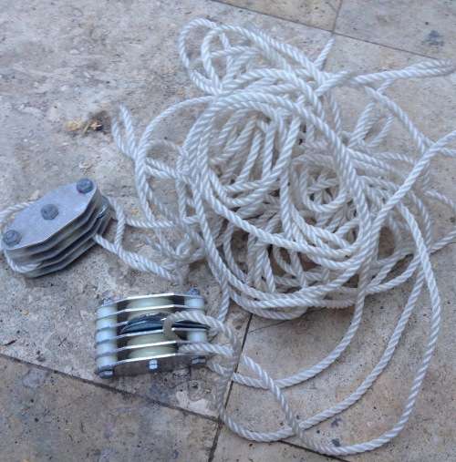 pulley system with line , Hong Kong