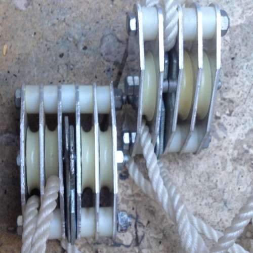 pulley system with line , Hong Kong