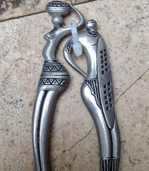 Andy C tribal Salad servers