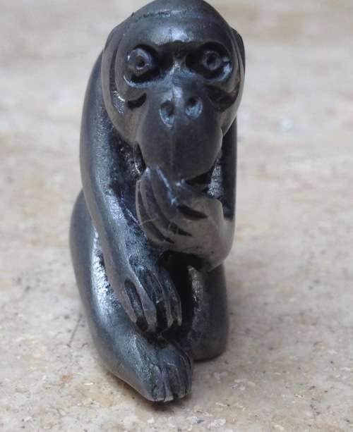 vintage miniature pewter three wise monkeys 1988