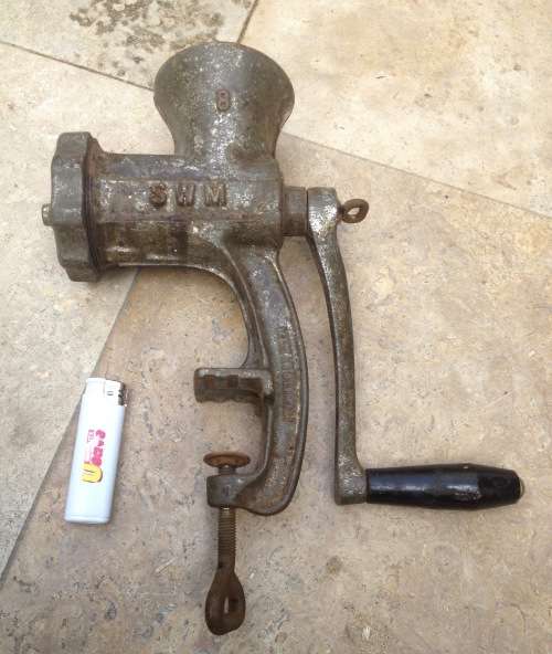 SWM no.8 German meat mincer