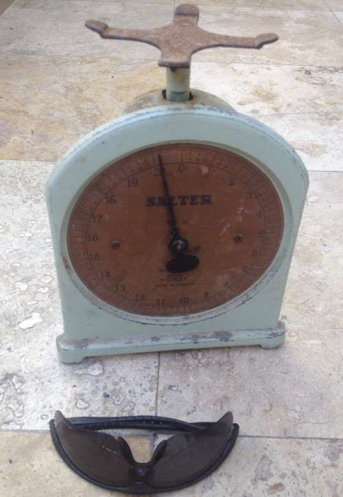 vintage salter scale