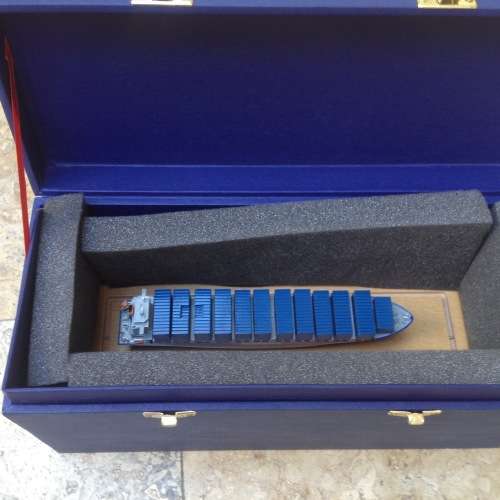 MMCE M/V NILEDUTCH cargo ship scale model boxed with Certificate of exclusivity