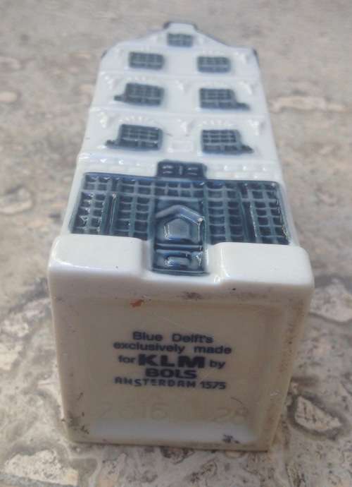 BLUE DELFT'S KLM BOLS HOUSE (NO 28)