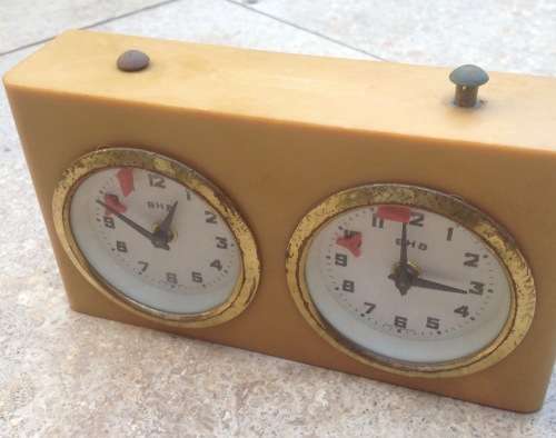 vintage BHB chess clock mechanical