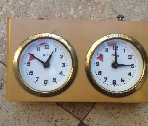 vintage BHB chess clock mechanical