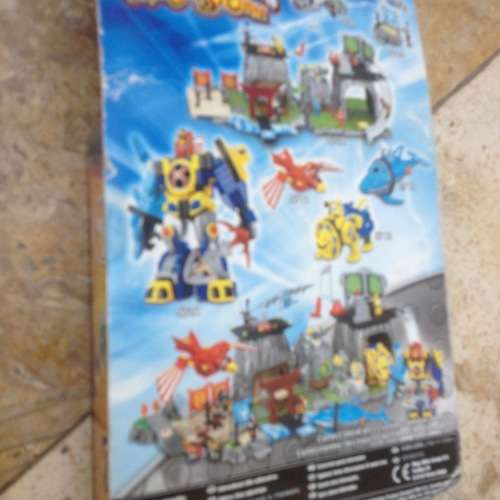 Mega blocks power rangers  ninja storm blue ranger attack glider boxed 2003