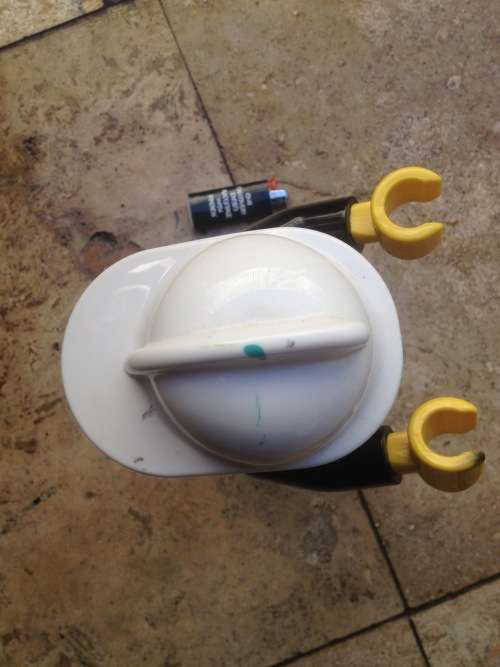 Lego fire man alarm clock