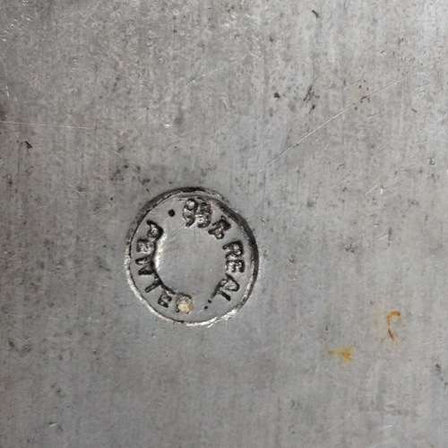 vintage Real 937 Pewter small plate