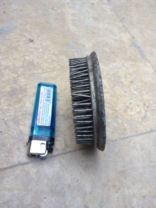 large  vintage flower frog