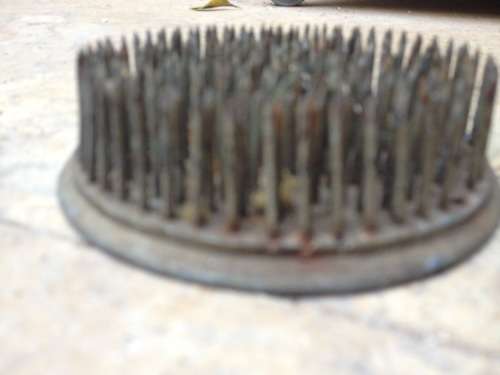 large 10 cm vintage flower frog