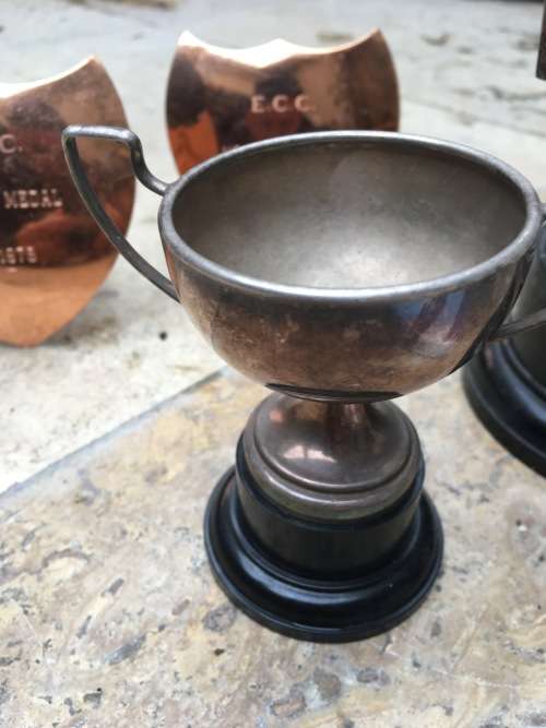 vintage trophy lot of 5