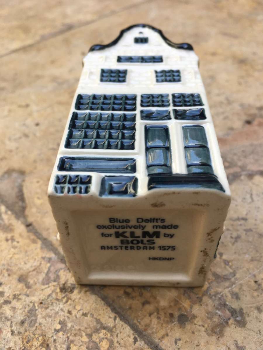 BLUE DELFT'S KLM BOLS HOUSE (NO 12)