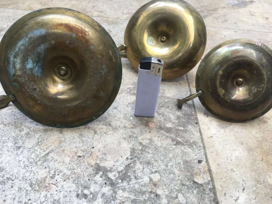 vintage chamberstick , chamber stick candle holders , 3 of