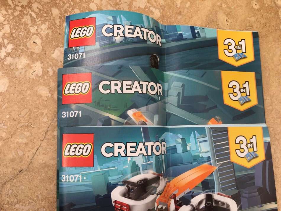lego creater 31071 , 3 in 1