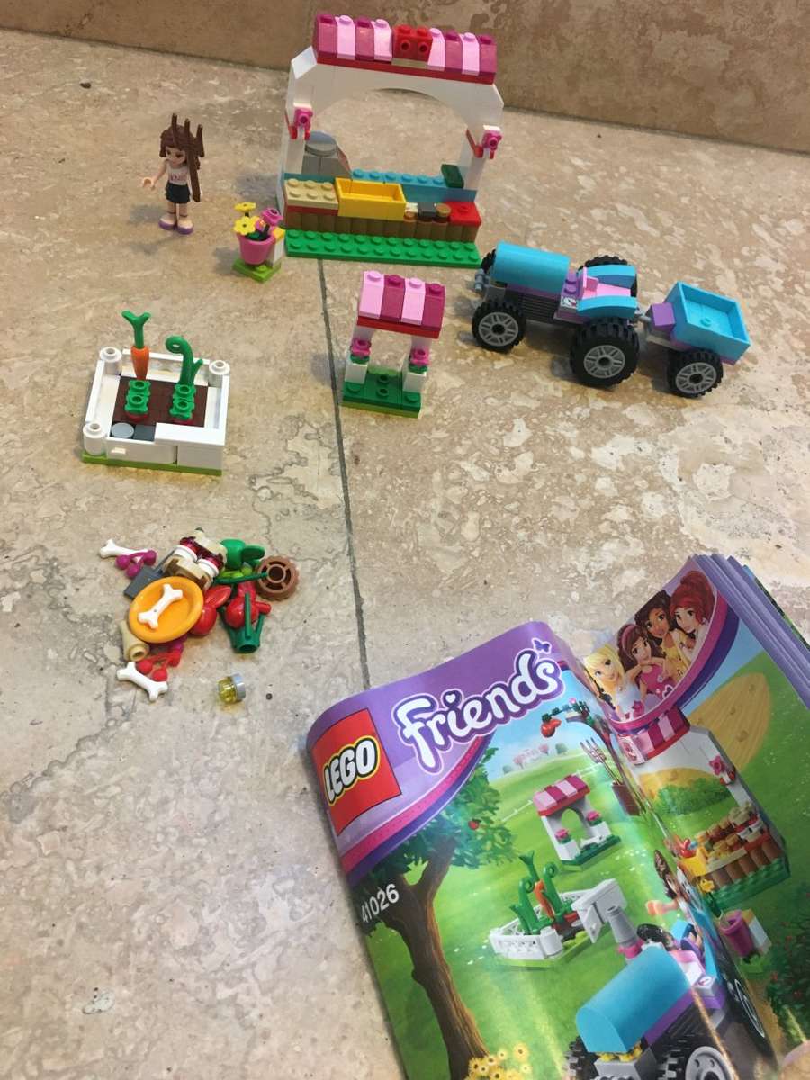 Lego friends 41026 tractor in the country , sold as spares