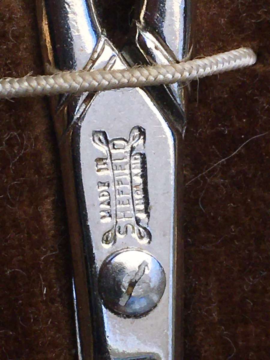 vintage manicure nail care set , sheffield england