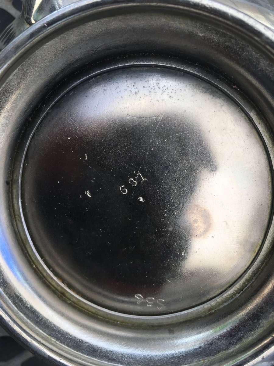 vintage victorian ornate rare silver Alladin genie teapot