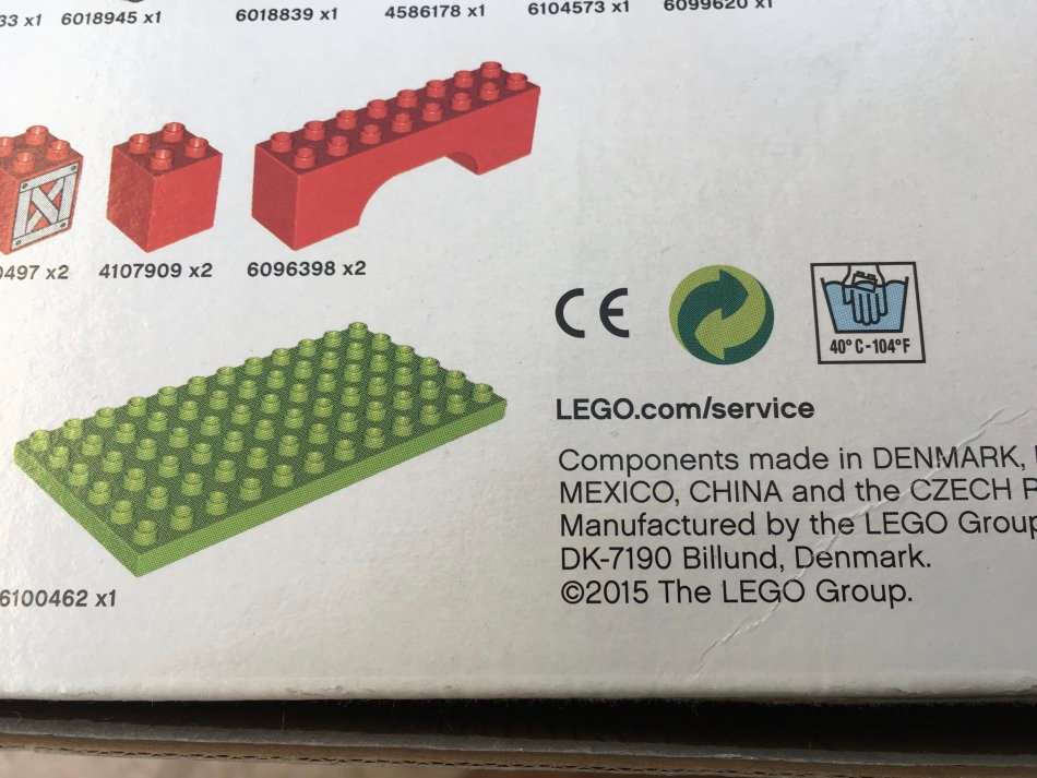 Lego duplo 10617 learn about farm animals 2015