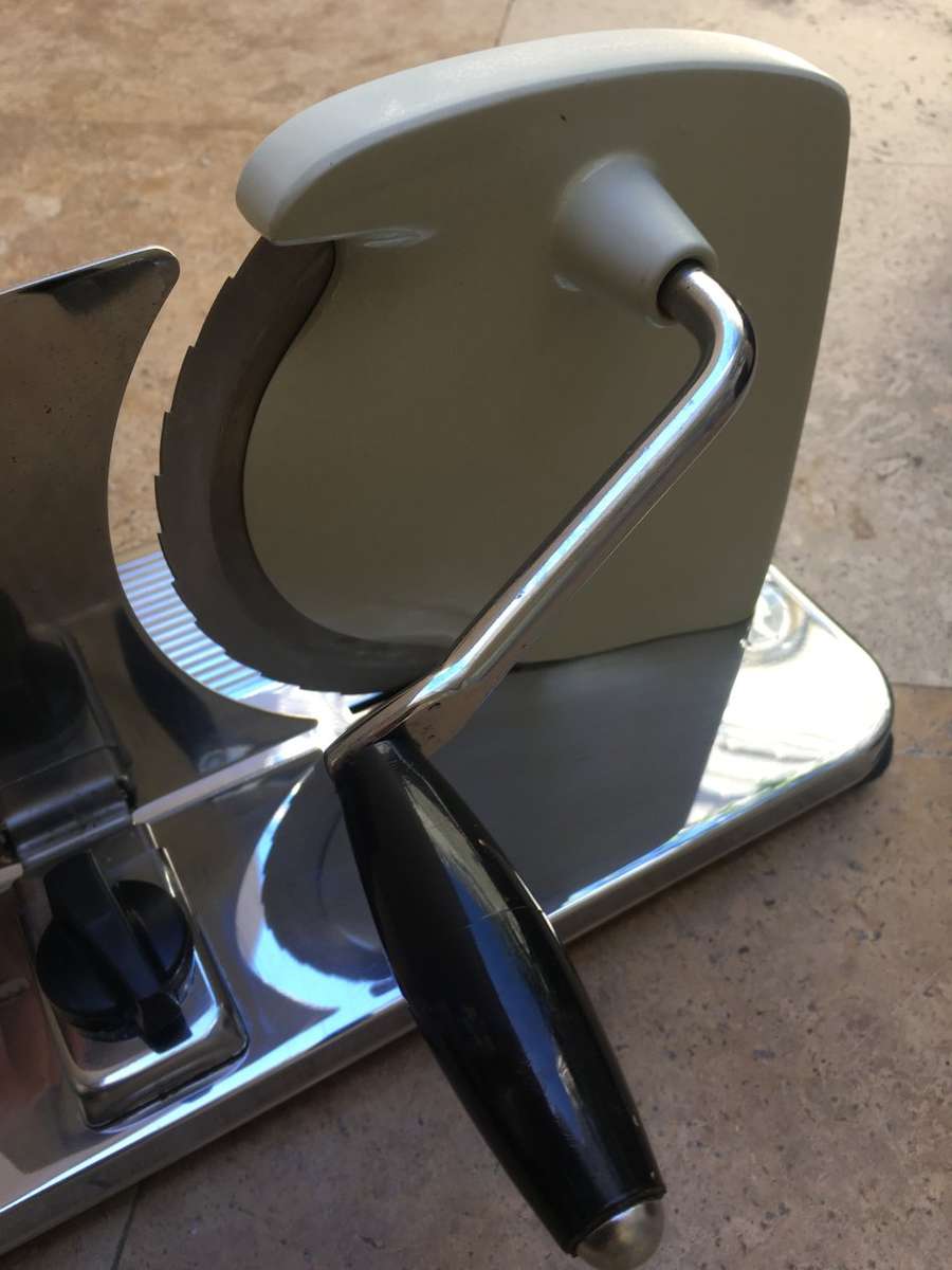 vintage retro Pineware bread cutter  slicer , meat slicer