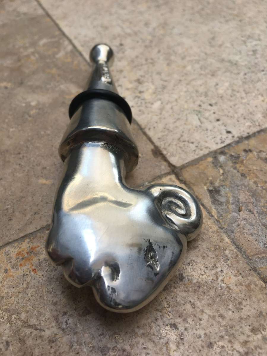 carrol boyes winestopper wine stop bottle stopper lady